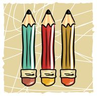 Pencils background N3