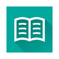 Reading icon great for any use Vector EPS10