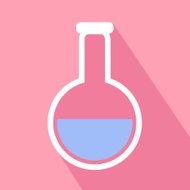 Glass tubes icon great for any use Vector EPS10