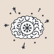 Brain Illustration N109