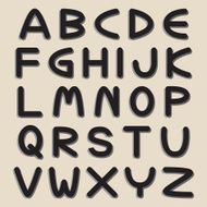 Vector type fonts