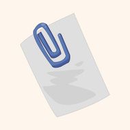 stationary note theme elements vector eps N18