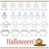 Connect the dots number of images - exercise for kids N8