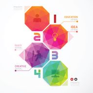 Geometric colorful Modern Design