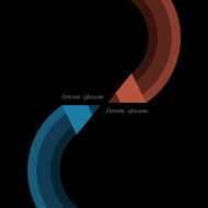 Creative design in shape pencil - variation 5