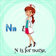 Letter N N21