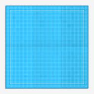 Squared paper for sketching