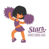Smiling beautiful sporty teenager cheerleader girl N2