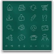 Chalkboard notes