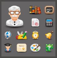 Education Icon Set N39