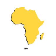 Map of Africa for your design