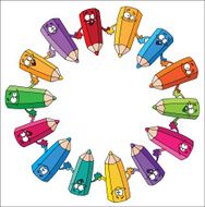 circle pencils