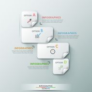 Modern infographic option banner N20