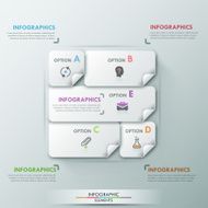 Modern infographic option banner N22