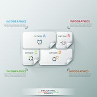Modern infographic option banner N23