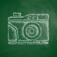 old photocamera icon