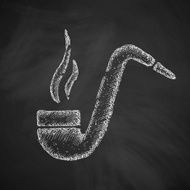 tobacco pipe icon