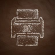 three d printer icon N8