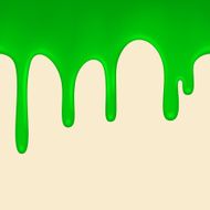 Seamless Green paint colorful dripping