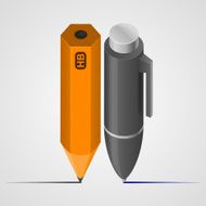 pen and pencil N2