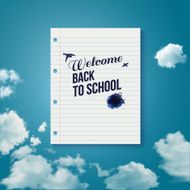 Welcome back to school Motivating poster