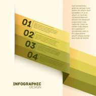 Paper options template vector illustration N2