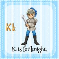 Letter K N17