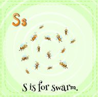 Letter S for swarm