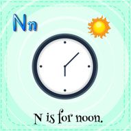 Letter N N23