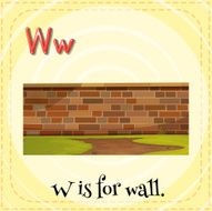 Letter W N24