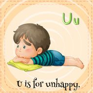 Letter U N17