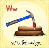 Letter W N25