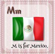 Letter M N40