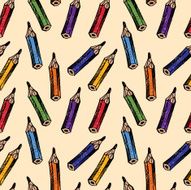 pattern of pencils