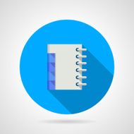 Flat vector icon for organizer