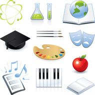 Education icons N114