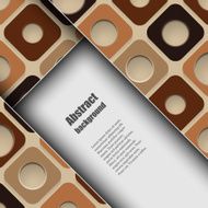 Brochure template with abstract background N7