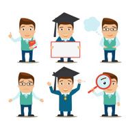 Education Characters Set N2