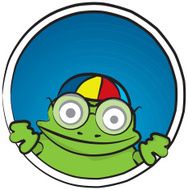 Smart Frog computer geek