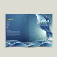 abstract technology background for book cover