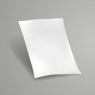 white sheet of paper