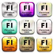 Periodic table showing Flerovium