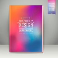 smooth colorful background design for book cover
