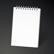 blank spiral notebook N3