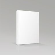 Blank book cover vector illustration N3