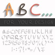 Hand draw abc N2