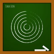 Vector target icon Eps10