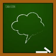 Vector callout icon Eps10
