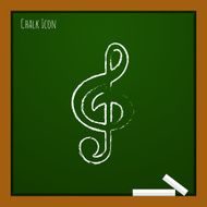 Vector music icon Eps10 N3