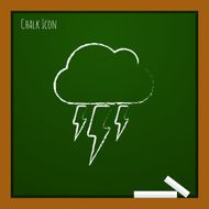 Vector flash icon Eps10